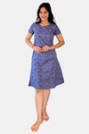 Sweetmoon Long T Shirt Nightdress - Purple — thumbnail 1